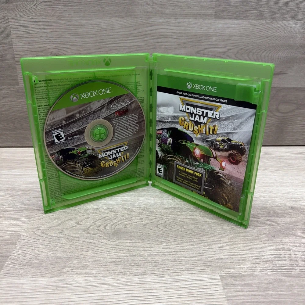 Xbox One Game Lot Of 6 Monster Jam, NHL 16, Just Dance 2017 2018,Spyro, NBA 2018